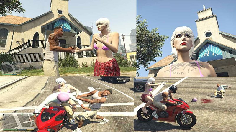 [转载] GTA5脚本模组BabyJennifer