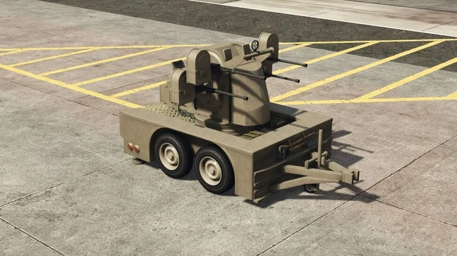 Anti-Aircraft Trailer 配图
